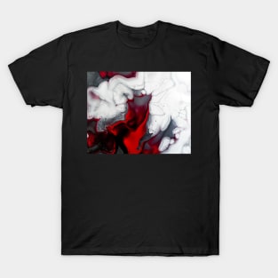 Pouring Acrylic Painting T-Shirt